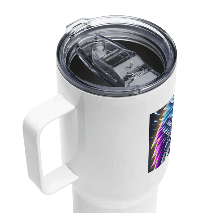 Skyhawks logo 1 Travel Mug with a Handle product image (4)