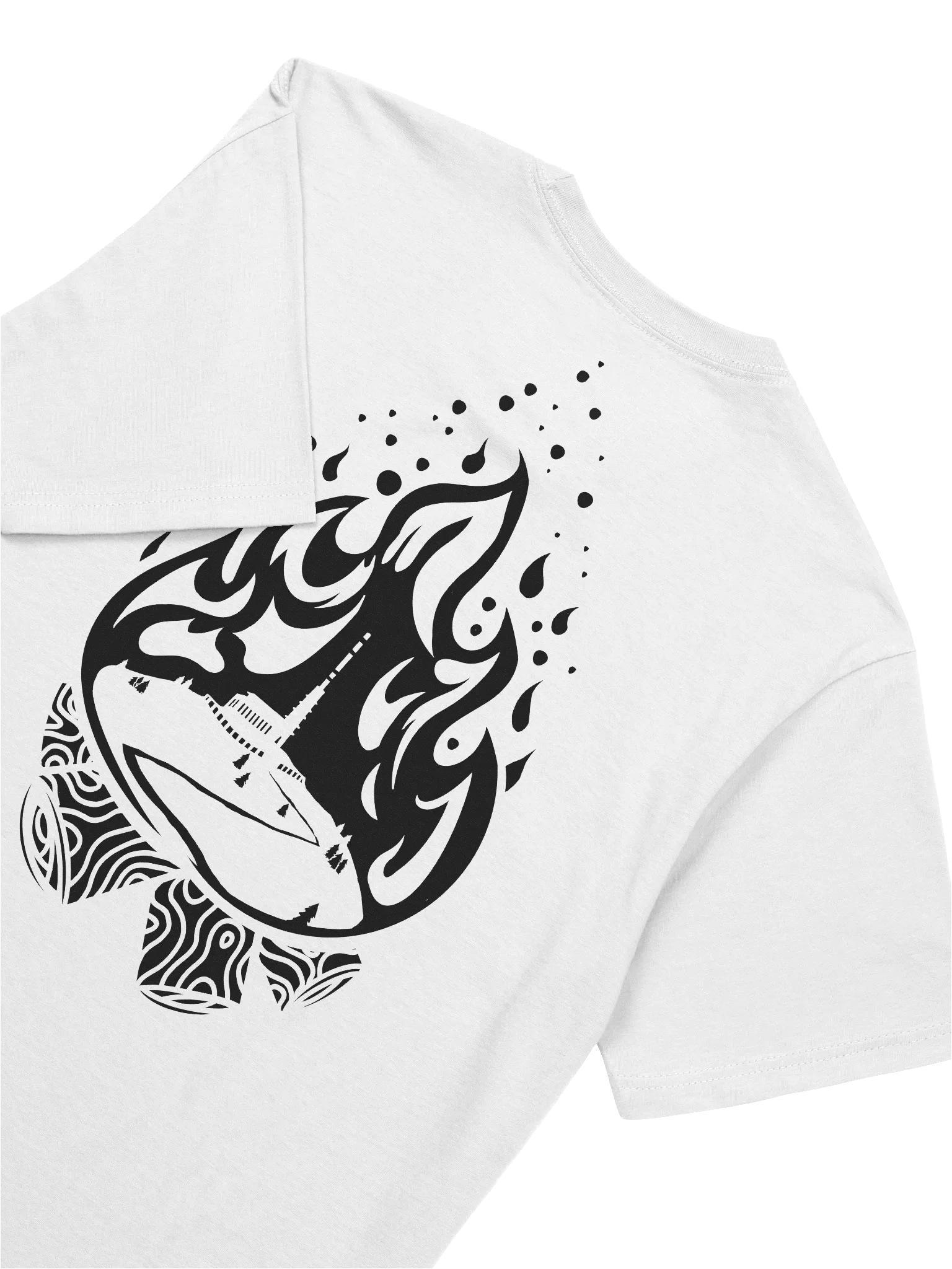 FIRESIDE II T-Shirt (White) product image (7)