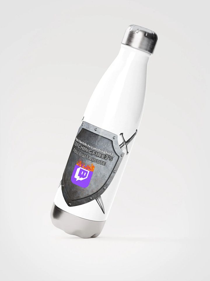catchingfire3 Twitch fan water bottle product image (2)