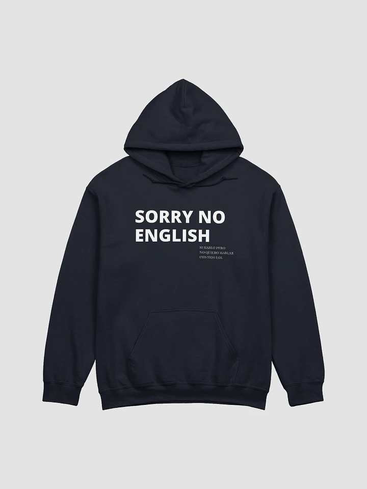 Sorry No English Hoodie product image (40)