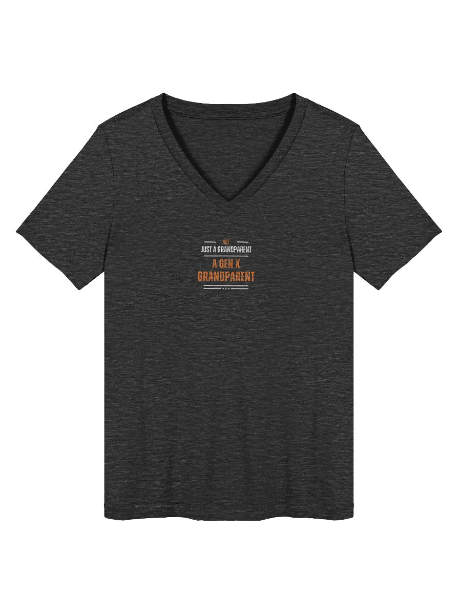 Not Just A Grandparent V-Neck Tee (White) product image (2)