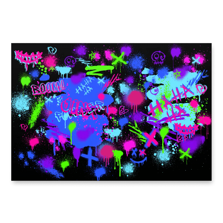Graffitti Wrapping Paper product image (2)