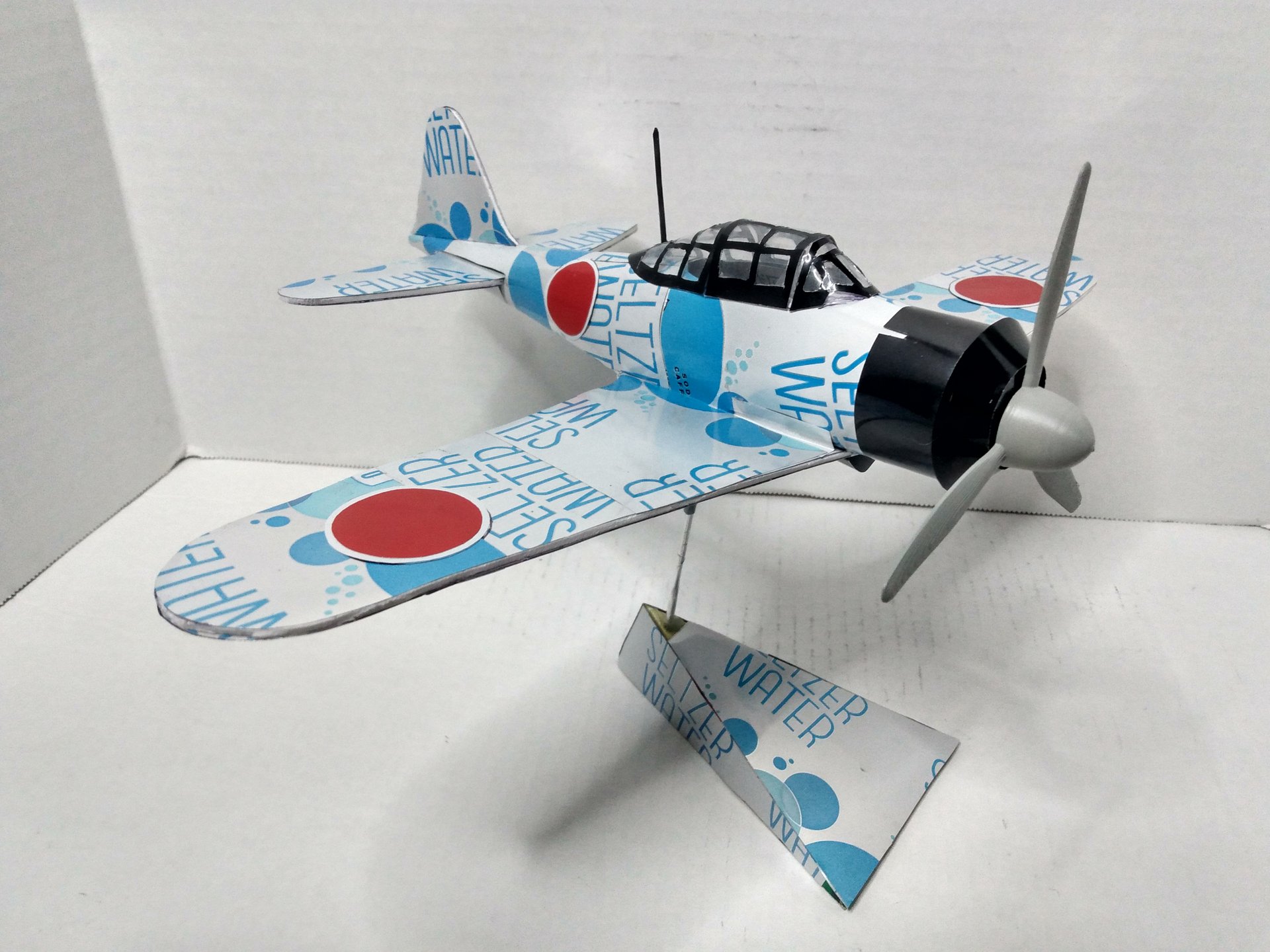 Soda Can Airplane AGM5 Zero DIGITAL plans product image (2)