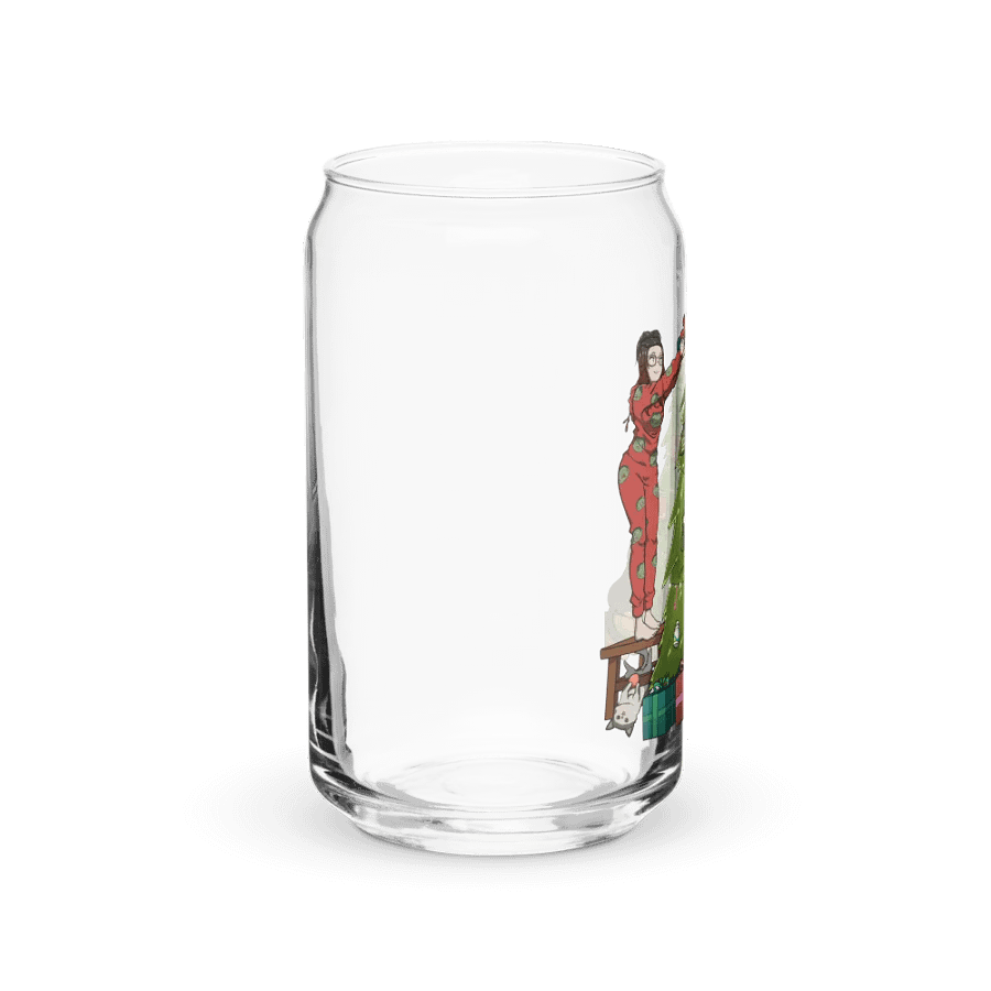 Christmas Edition Can shaped glass product image (10)