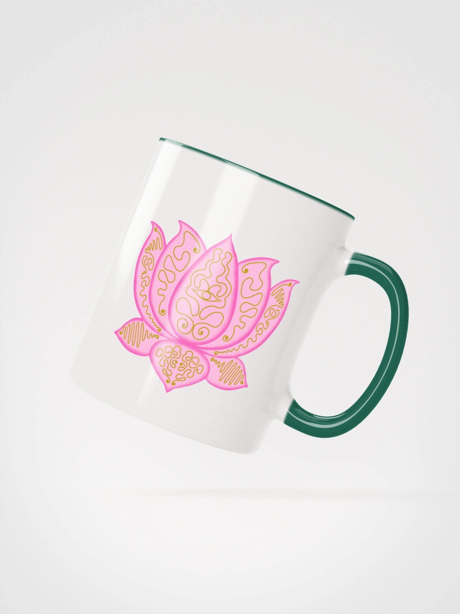 Lotus Harmony Ceramic Mug product image (4)