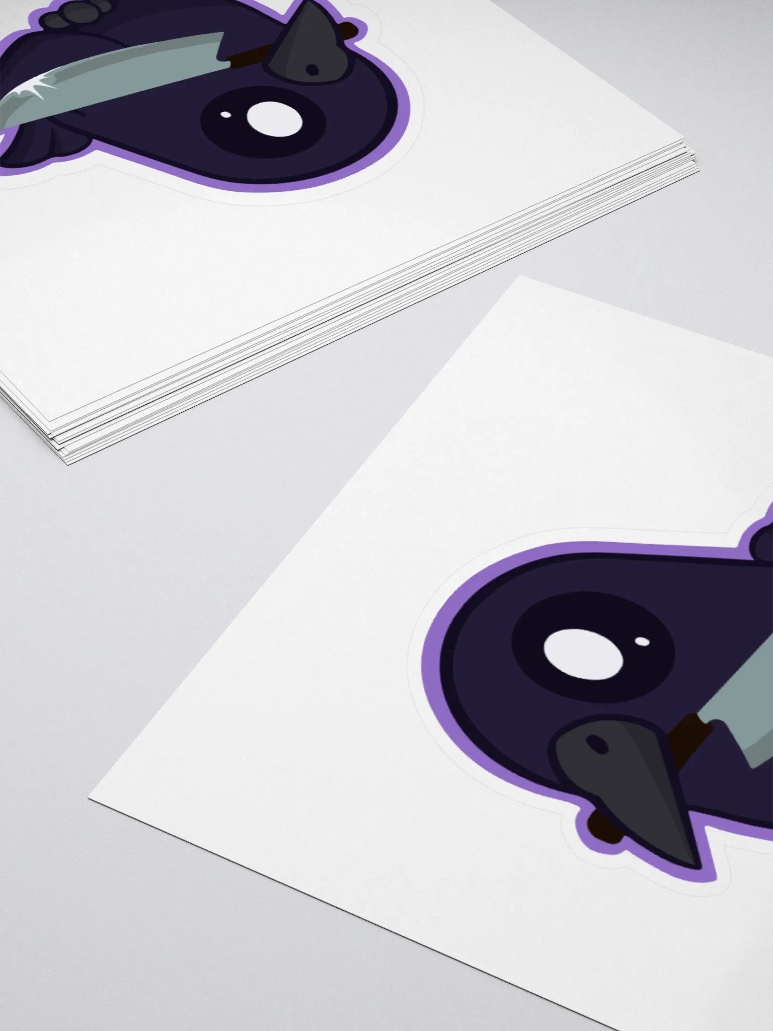 CrowInRobes Cleaver Sticker product image (7)