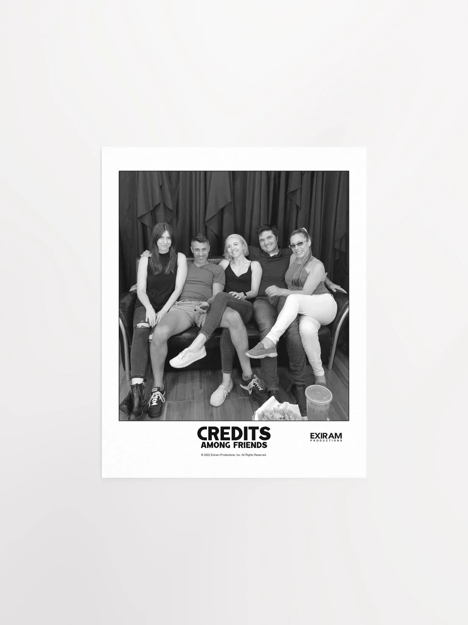 Credits Among Friends - Lobby Card product image (1)