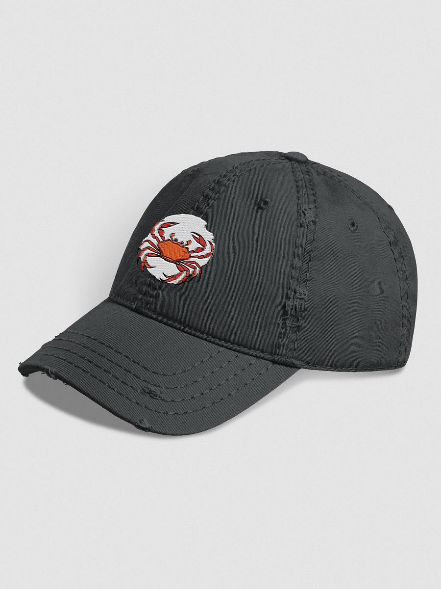Otto Distressed Dad Hat - Edgy Red Crab Edition product image (7)