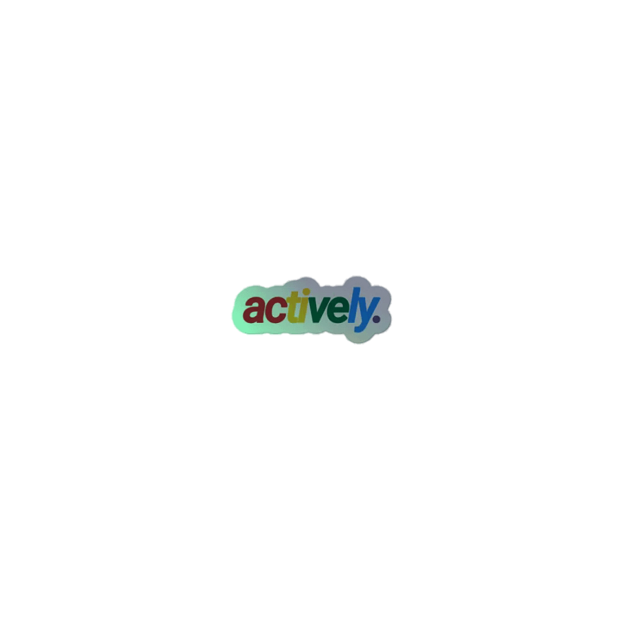 actively queer sticker product image (1)