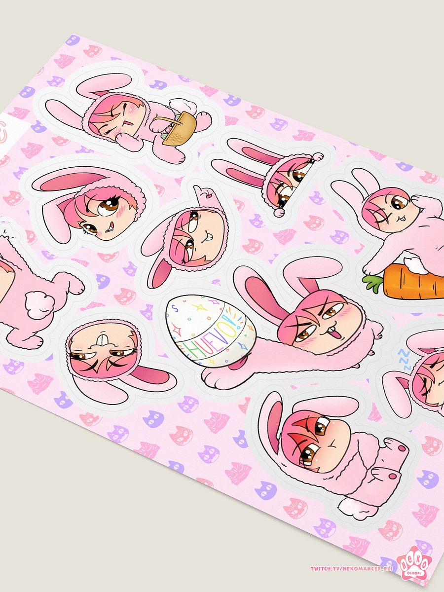 Neko "TeeHee" Stickers product image (3)