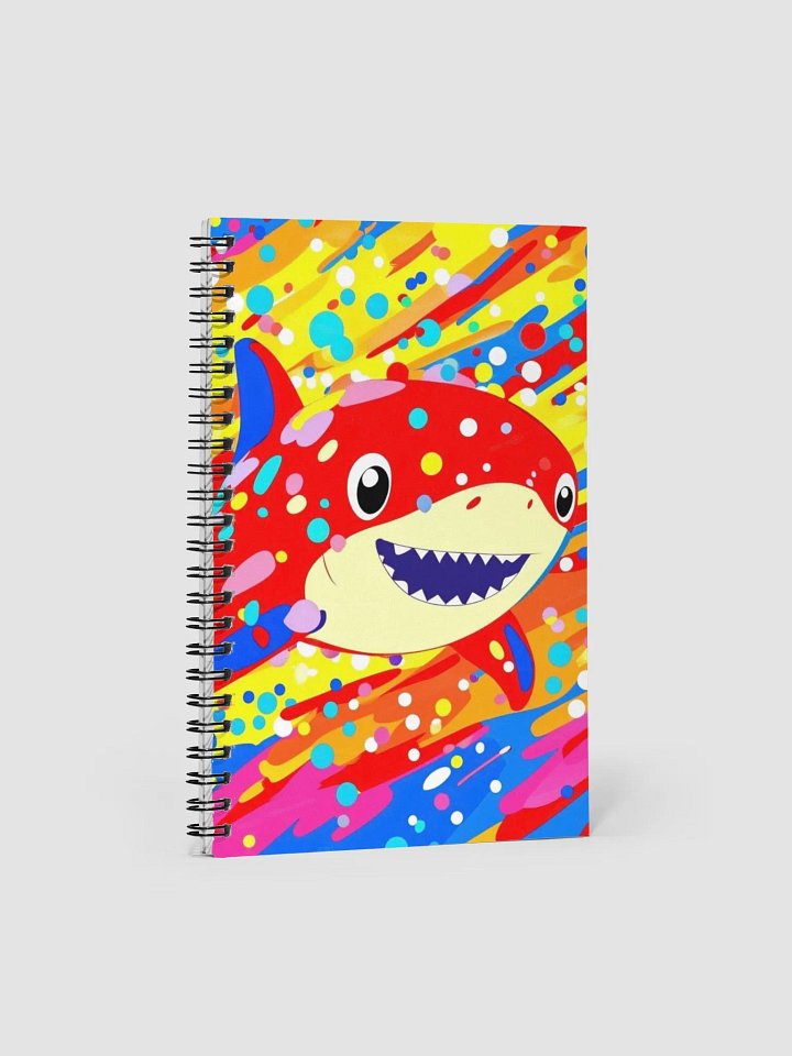 Vibrant Shark Adventures Spiral Notebook product image (1)