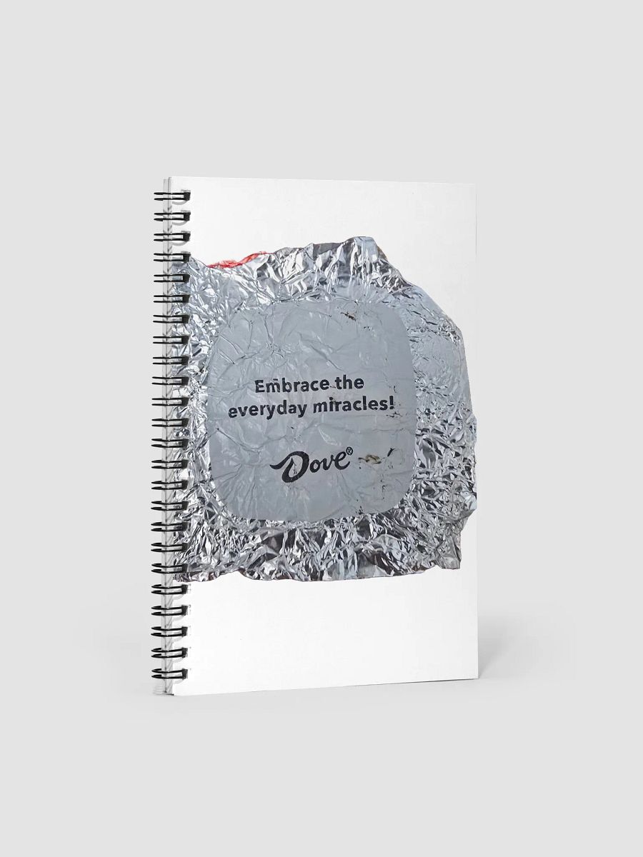 Embrace the Everyday Miracles Spiral Notebook product image (1)