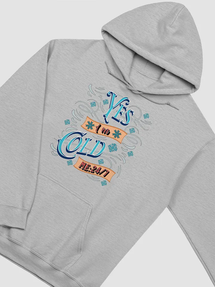 Yes Im Cold ME24/7 Icy Statement Hoodie product image (32)