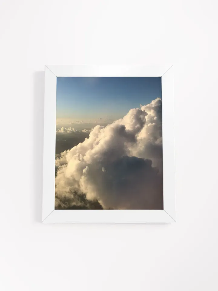 Cloud Above High Quality Matte Poster product image (1)