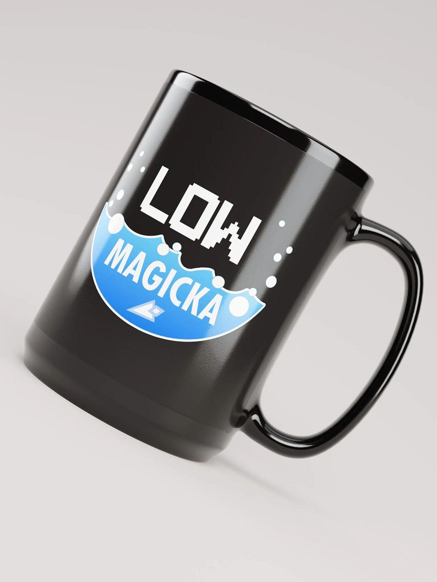 LOW Magicka Black Glossy Mug (15oz) product image (4)