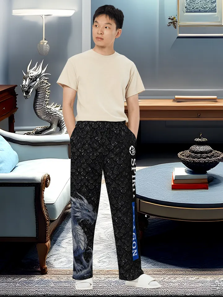 Dragon Spirit Wide-Leg Pants product image (1)