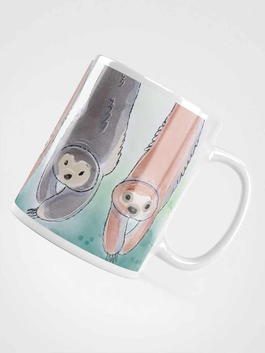 Hand Drawn Sloths in the Sky Mug product image (11)