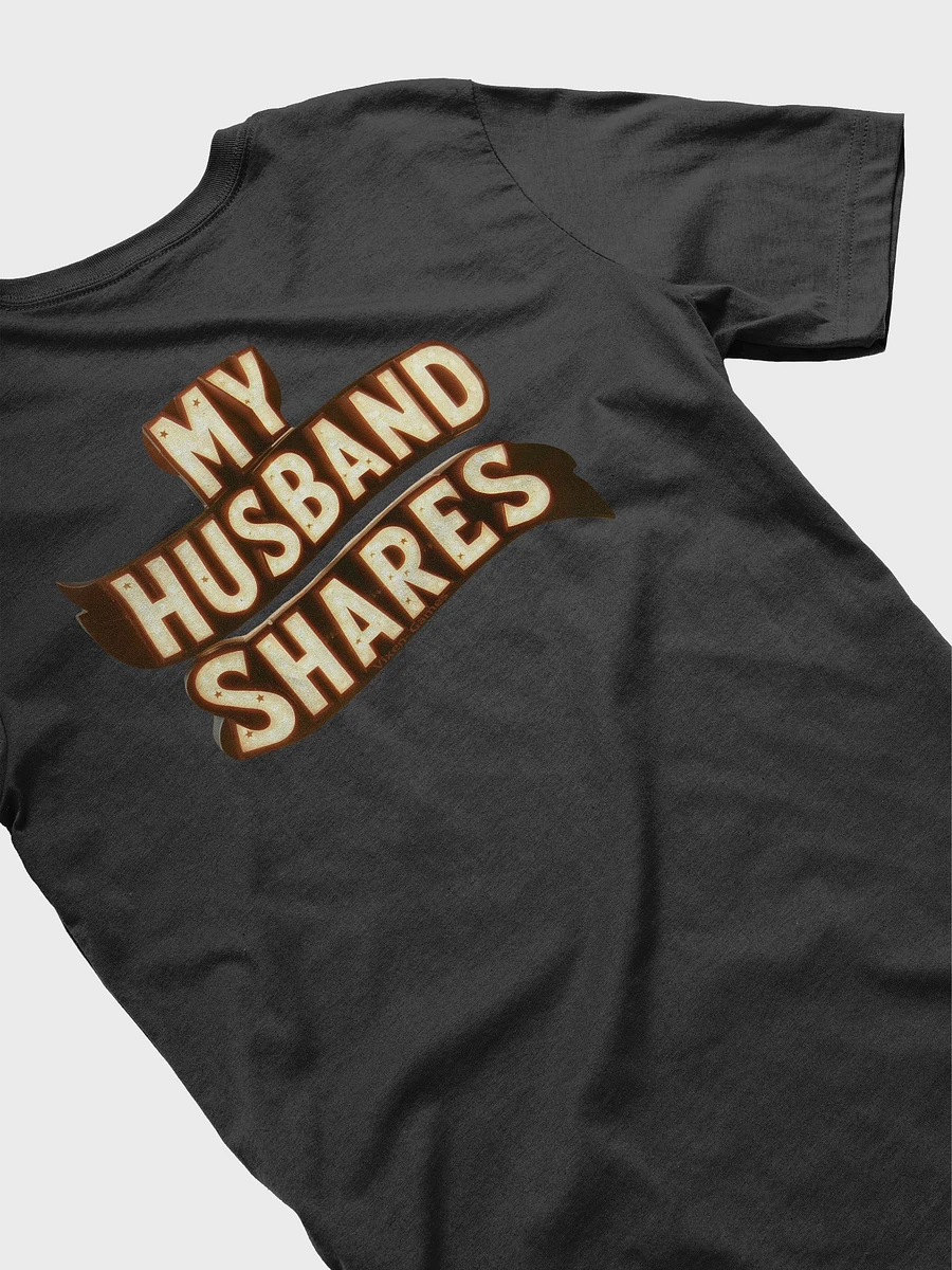 My Husband Shares Back Print Tee product image (39)