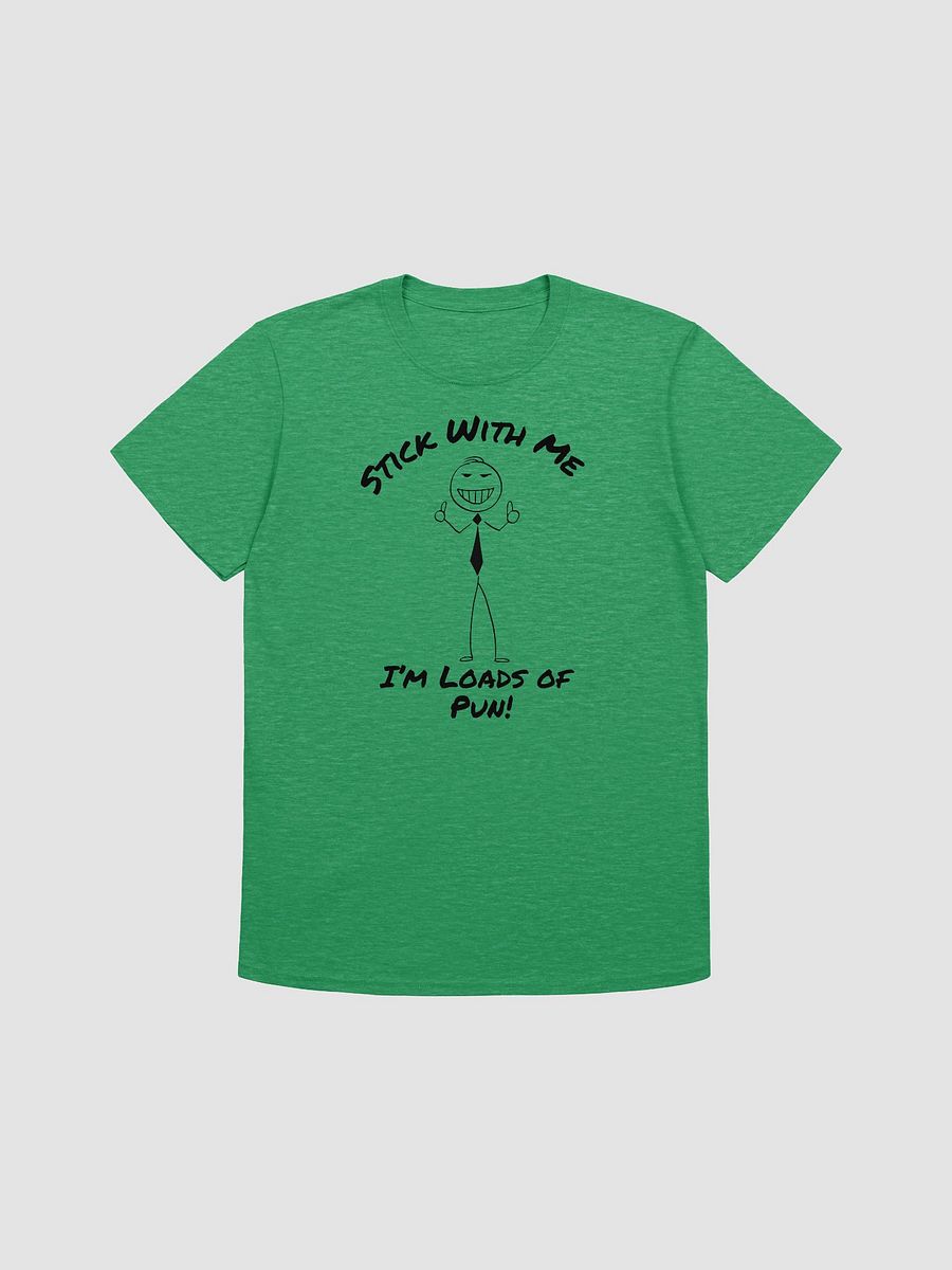 "I'm Loads of Pun" Stick Figure Unisex T-Shirt product image (2)