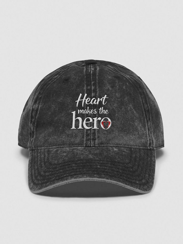 Heart Makes the Hero Inspirational Hat – Empower Your Inner Wonder Woman with Gal Gadot’s Spirit! product image (1)