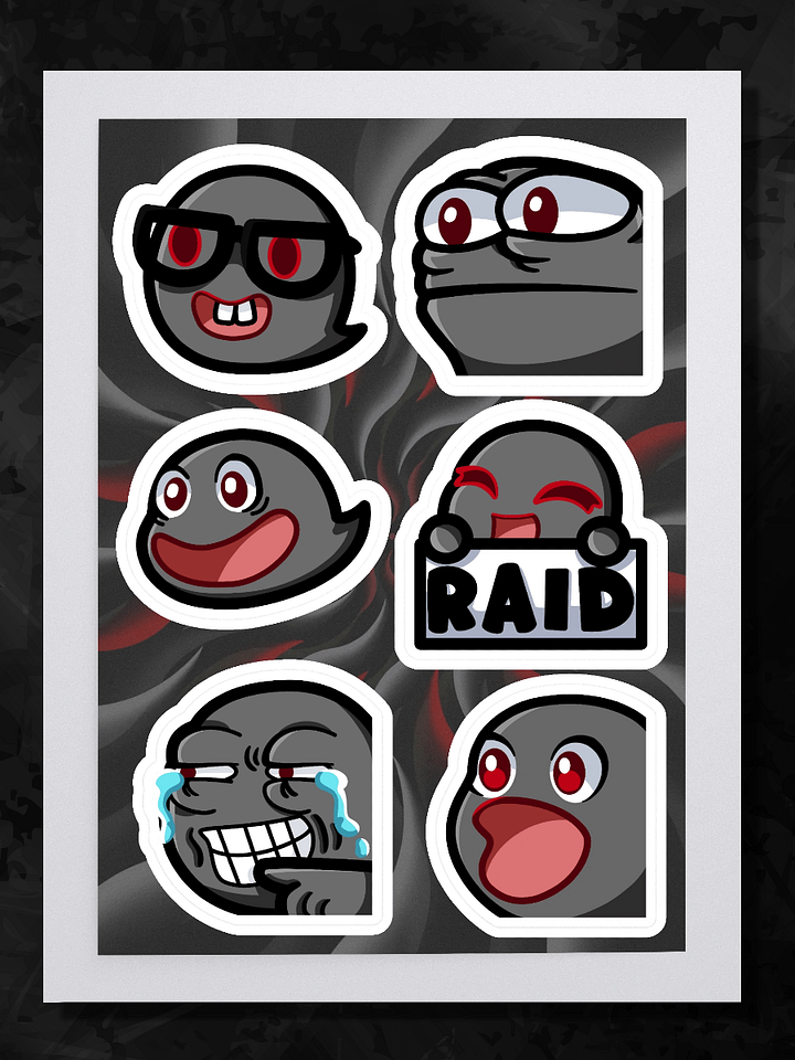 Emote Sticker Sheet 7 product image (1)