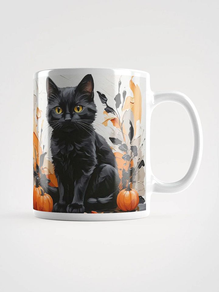 Dark Purr Black Cat Mug product image (1)