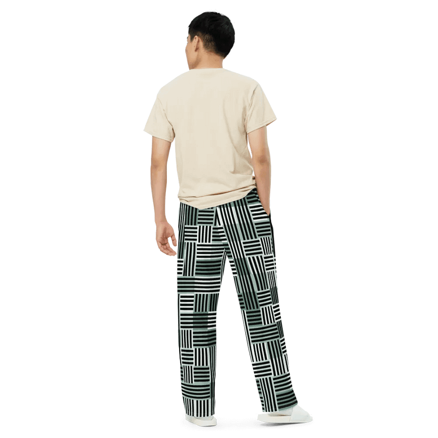 BUIII Minimalism: Mint Oasis Wide-Leg Pants product image (5)