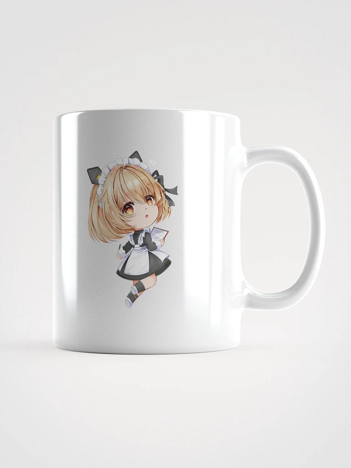 White Glossy Mug - Mia Maid (Tower of Fantasy) product image (1)