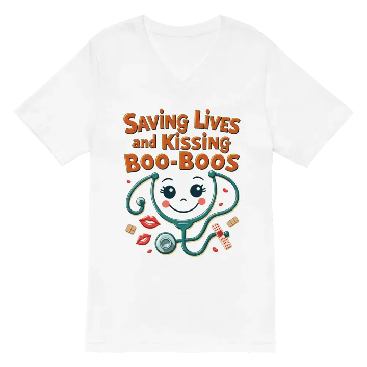 boo boos, Healing Kisses V-Neck Tee product image (6)
