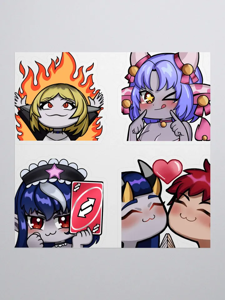 Choco Emote Sticker Pack 6 product image (1)