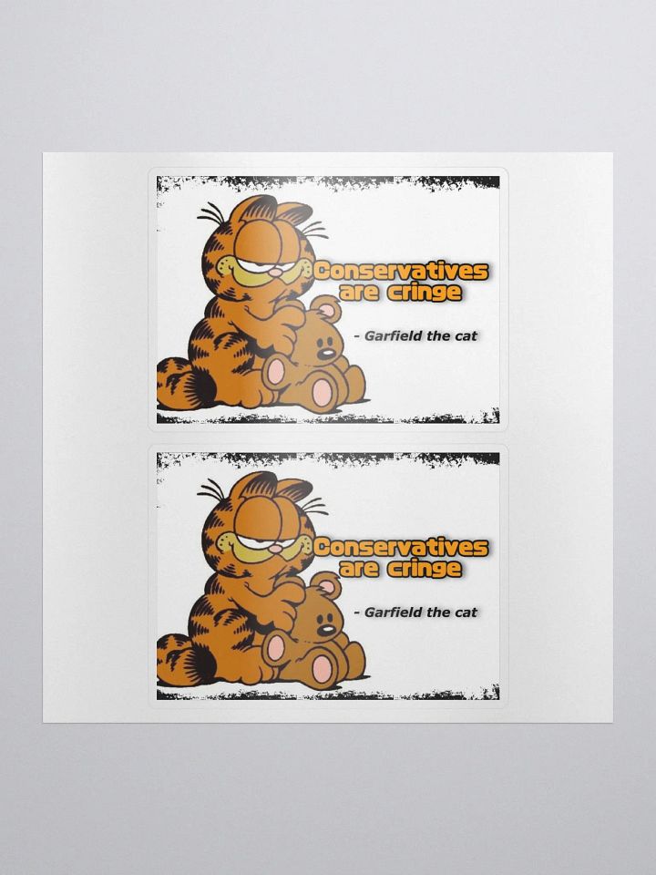 Conservatives are cringe sticker product image (1)