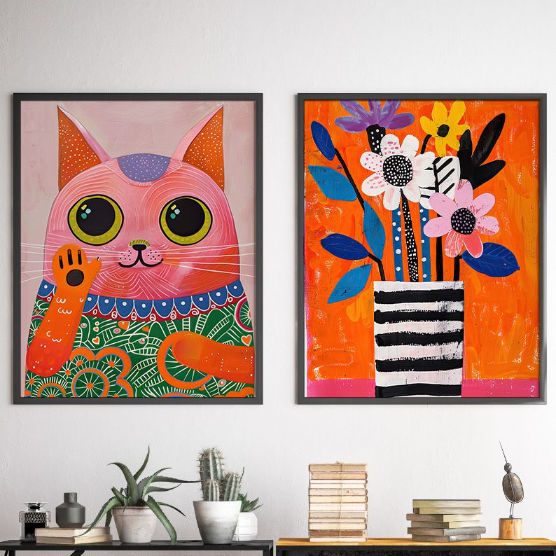 Colorful Maximalist DIGITAL Print Set of 6 product image (5)