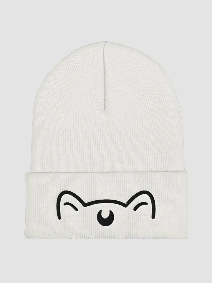 Moon Cat Beanie Light Colors product image (1)