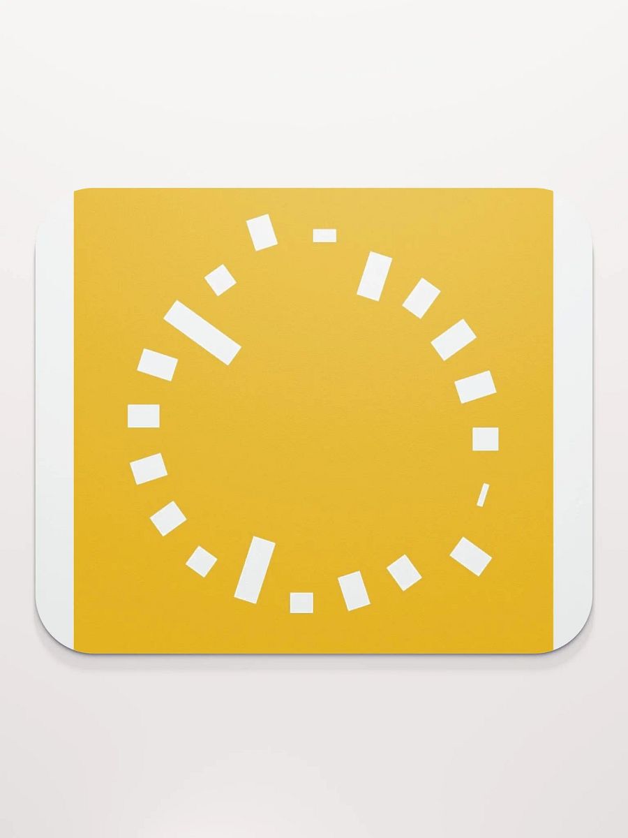 Clock Geometric Harmony Mouse Pad product image (2)