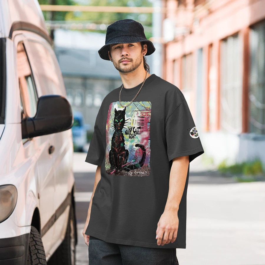 #6 'Bully' Premium Oversized Faded Tee product image (4)