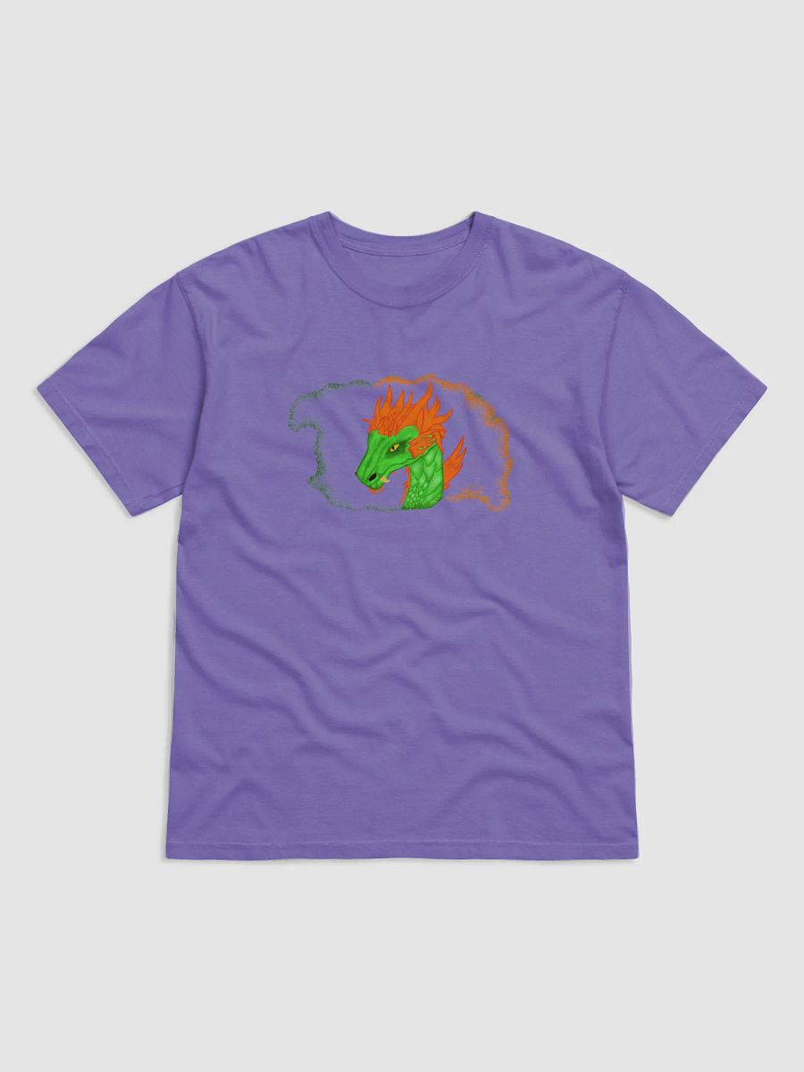 Fiery Dragon Graphic Cotton T-Shirt product image (1)
