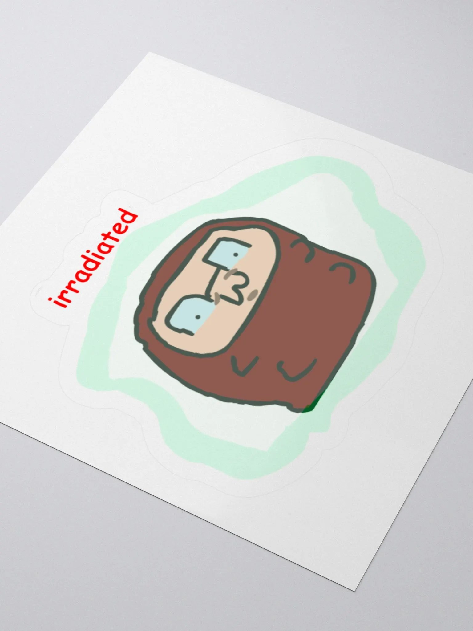 IRRADIATED MALCOLM STICKER product image (7)