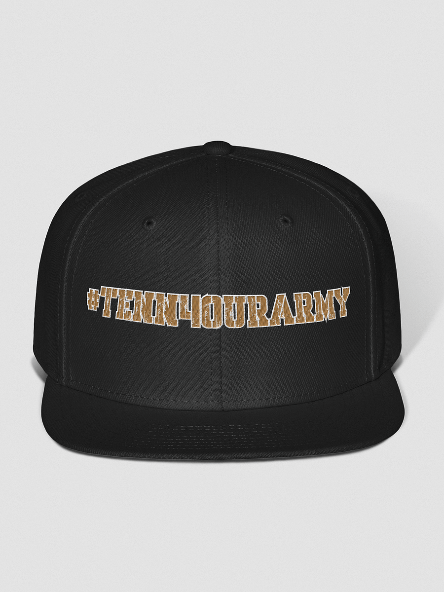 #TENN4OURARMY Tan (EMBROIDERED) SNAPBACK CAP product image (2)