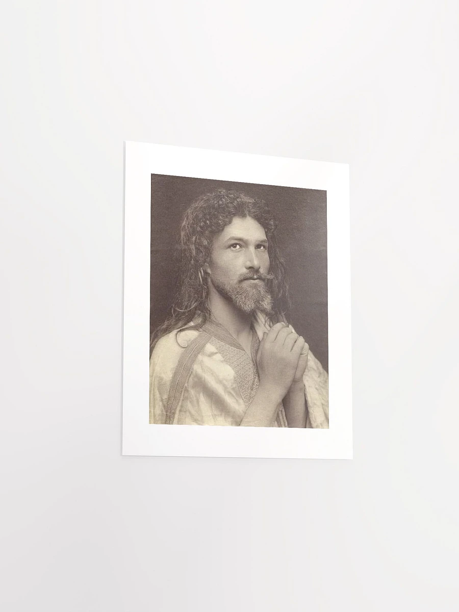 Self-Portrait As Jesus By Wilhelm Von Gloeden (c. 1890) - Print product image (3)