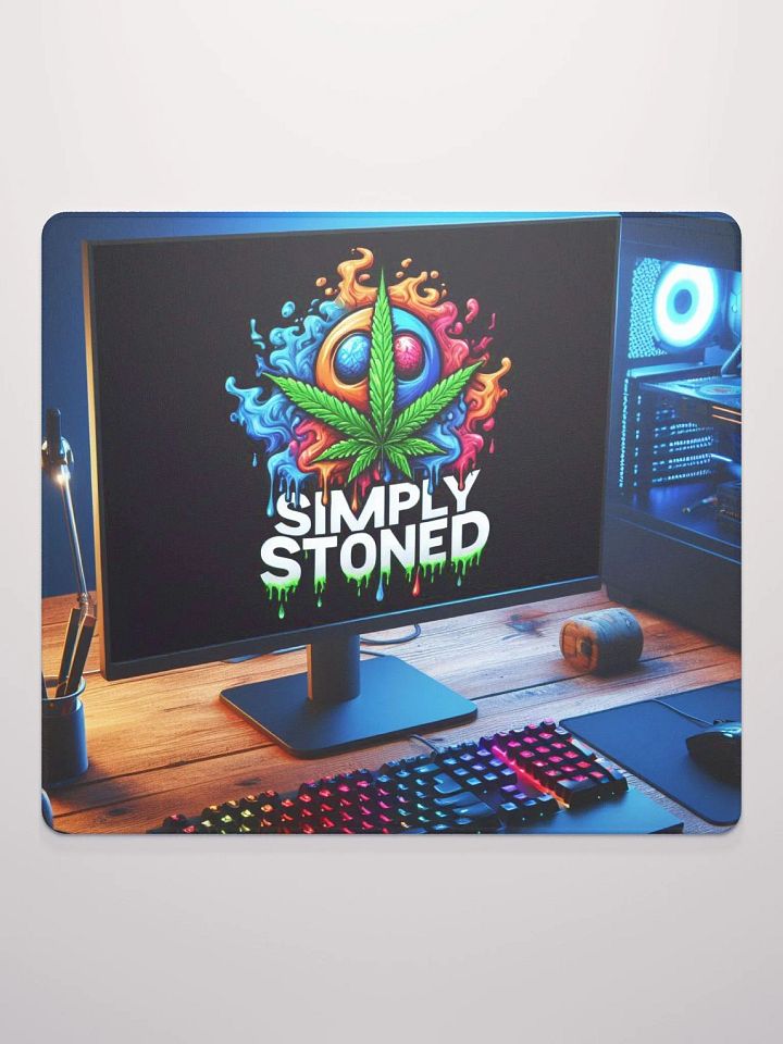Simply Stoned Gamer Mouse Pad product image (2)