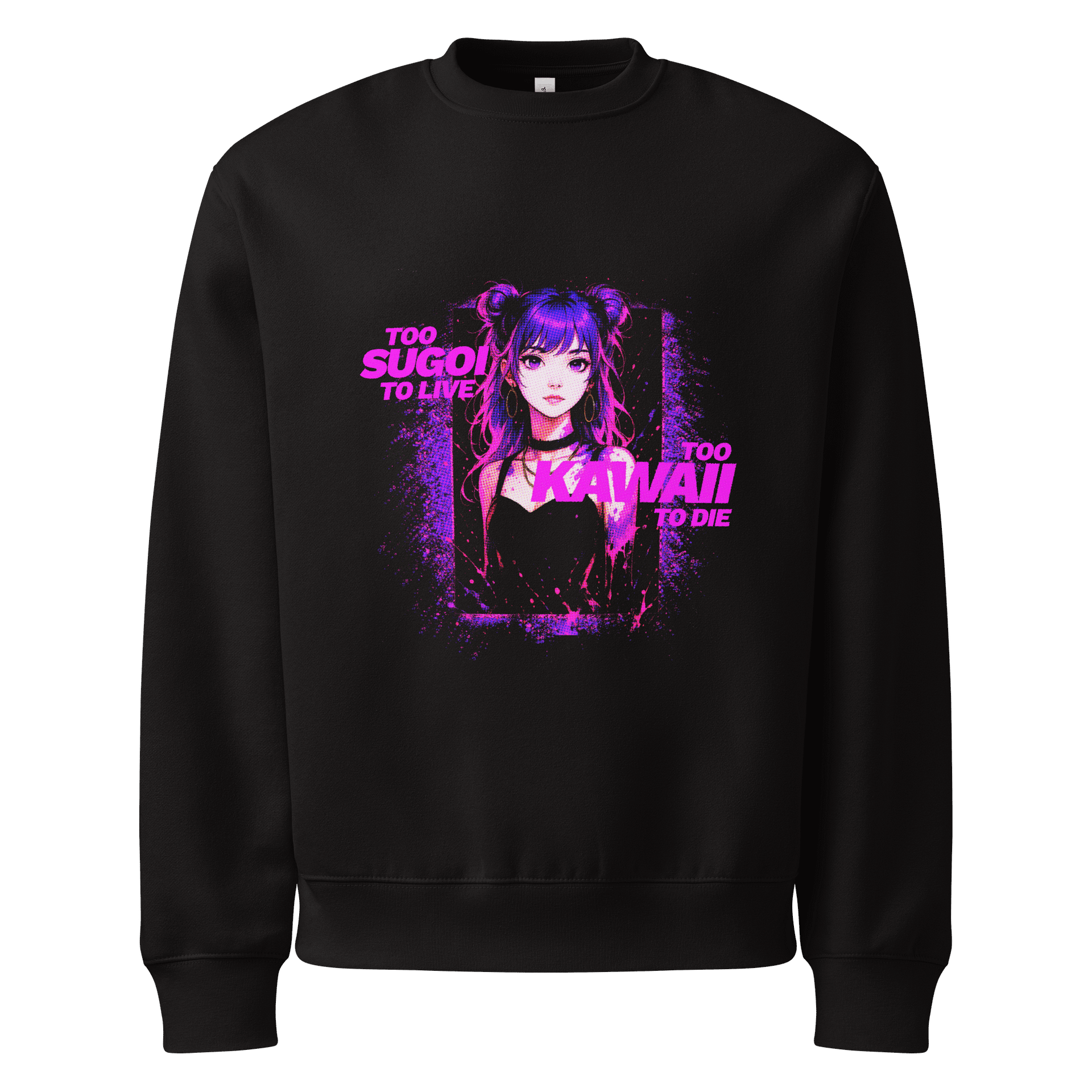 Too Sugoi/Too Kawaii Painted Frame Sweatshirt product image (1)