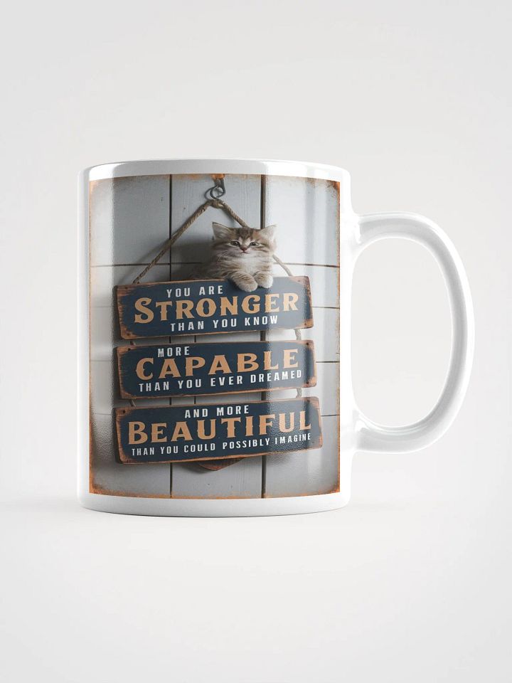 Motivational Messages #Motivational Glossy Mug - White product image (1)
