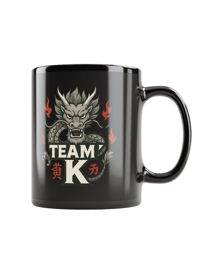 Team K China Black Mug product image (2)