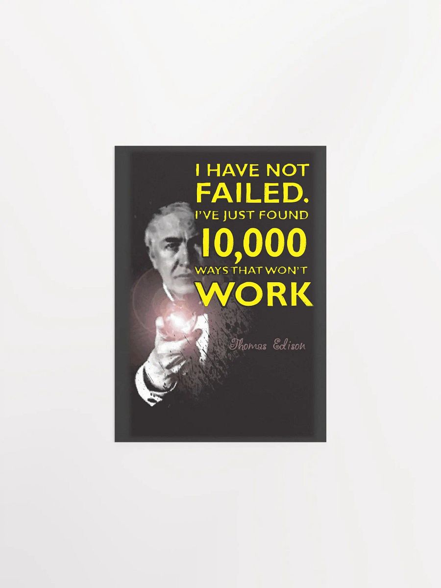 Enlightenment Quote | Matte Poster product image (1)