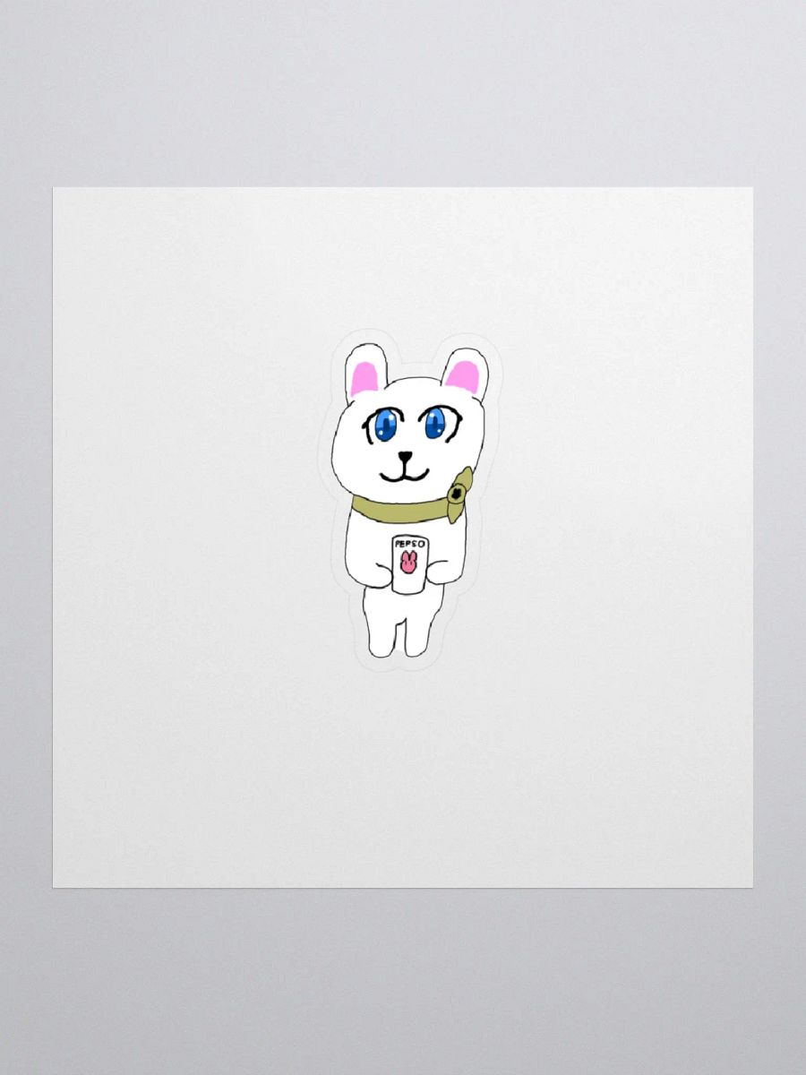 COOKY USAGIDA THE CLASSICS COLLECTION: PEPSO BEAR STICKER product image (1)