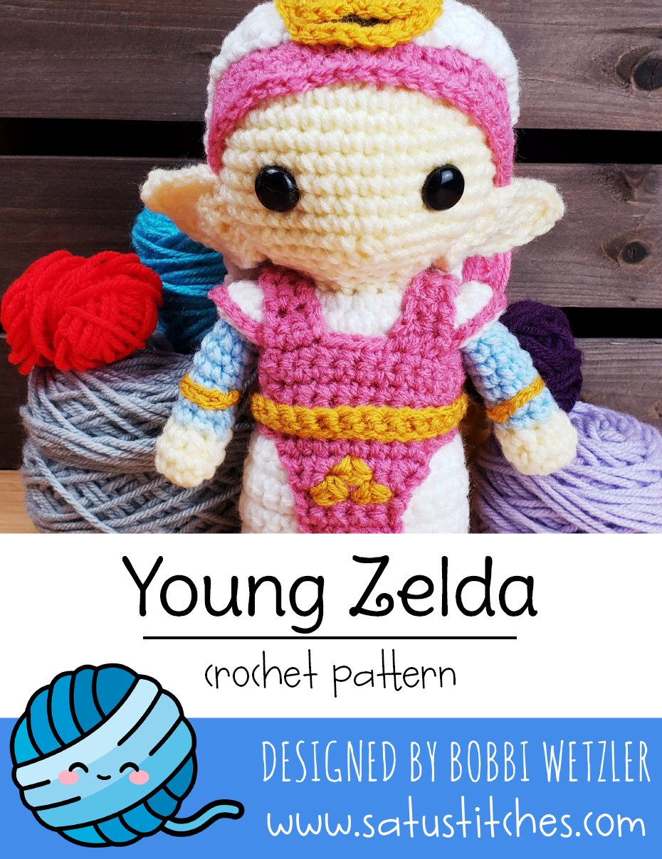 Young Zelda Crochet Pattern product image (3)