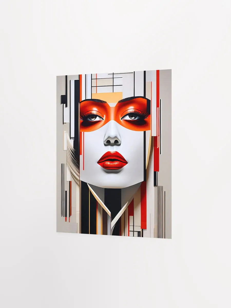 Beauty Mask - Poster - Small and Standard Sizes - 8x10-11x14-12x16-16x20 Inches product image (7)