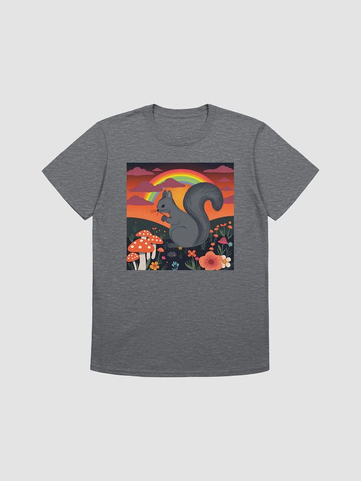 Whimsical Sunset Squirrel T-Shirt product image (1)