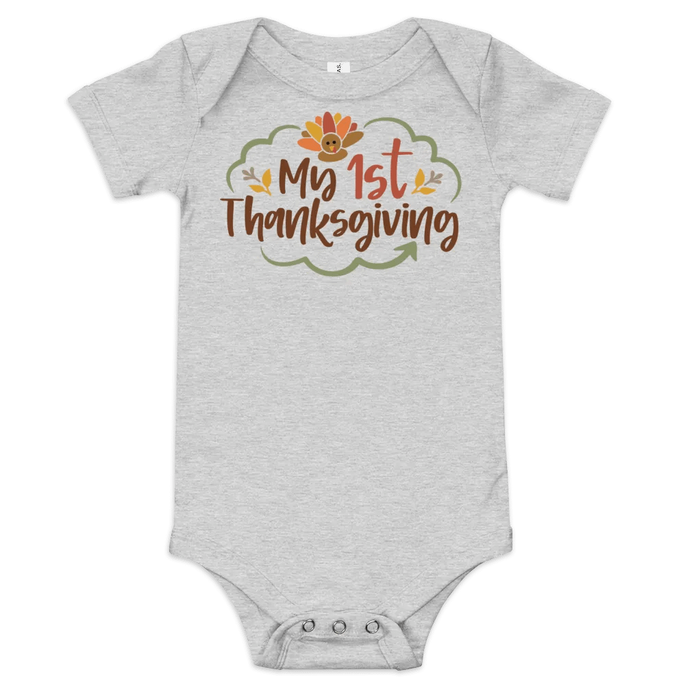 My 1st Thanksgiving Baby One-Piece product image (1)