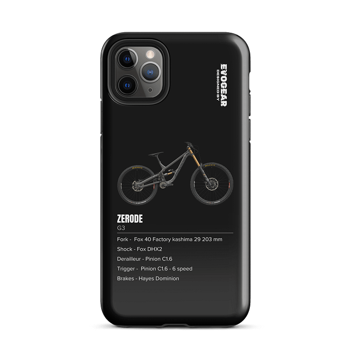 Black ZERODE G3 iPhone Case product image (51)